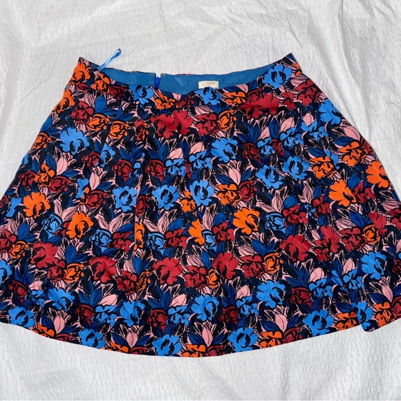 Floral Print Women's Skirt - Multicolor - Picture 3 of 5
